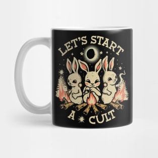 Easter Cute Bunnies Kawaii Anime Style Funny Eclipse Mug